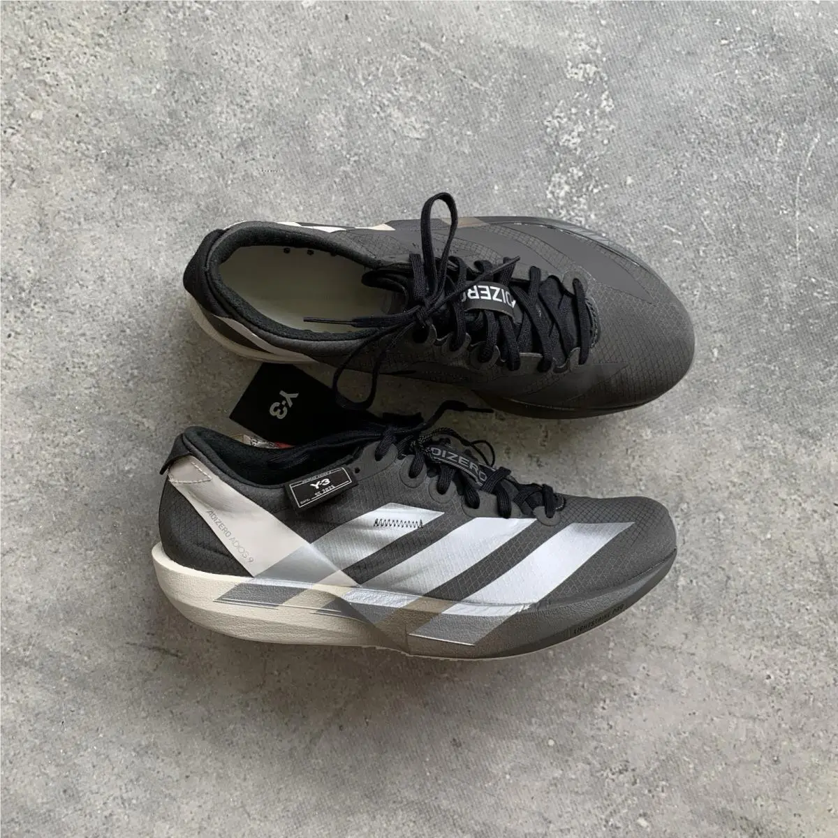 Adidas Yohji Yamamoto Y-3 Adizero Adios 9 Running Shoes Size US 5.5 UK 4 EU 36 2/3