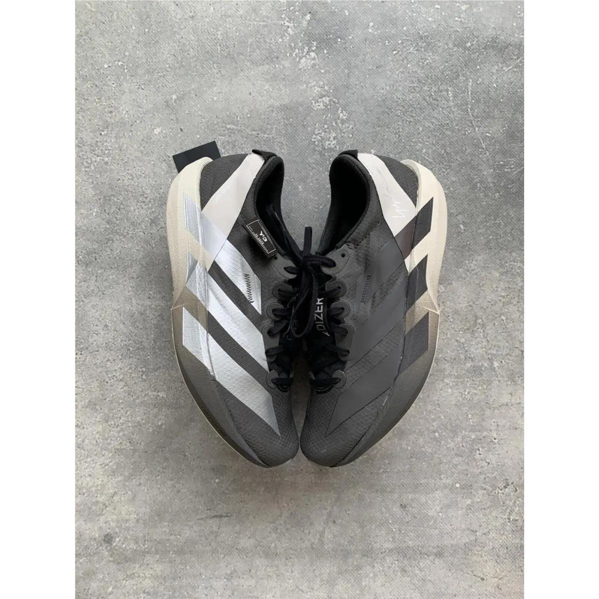 Adidas shoes - YOHJI YAMAMOTO Y-3 ADIZERO ADIOS 9 - JS3151 - Gray 1