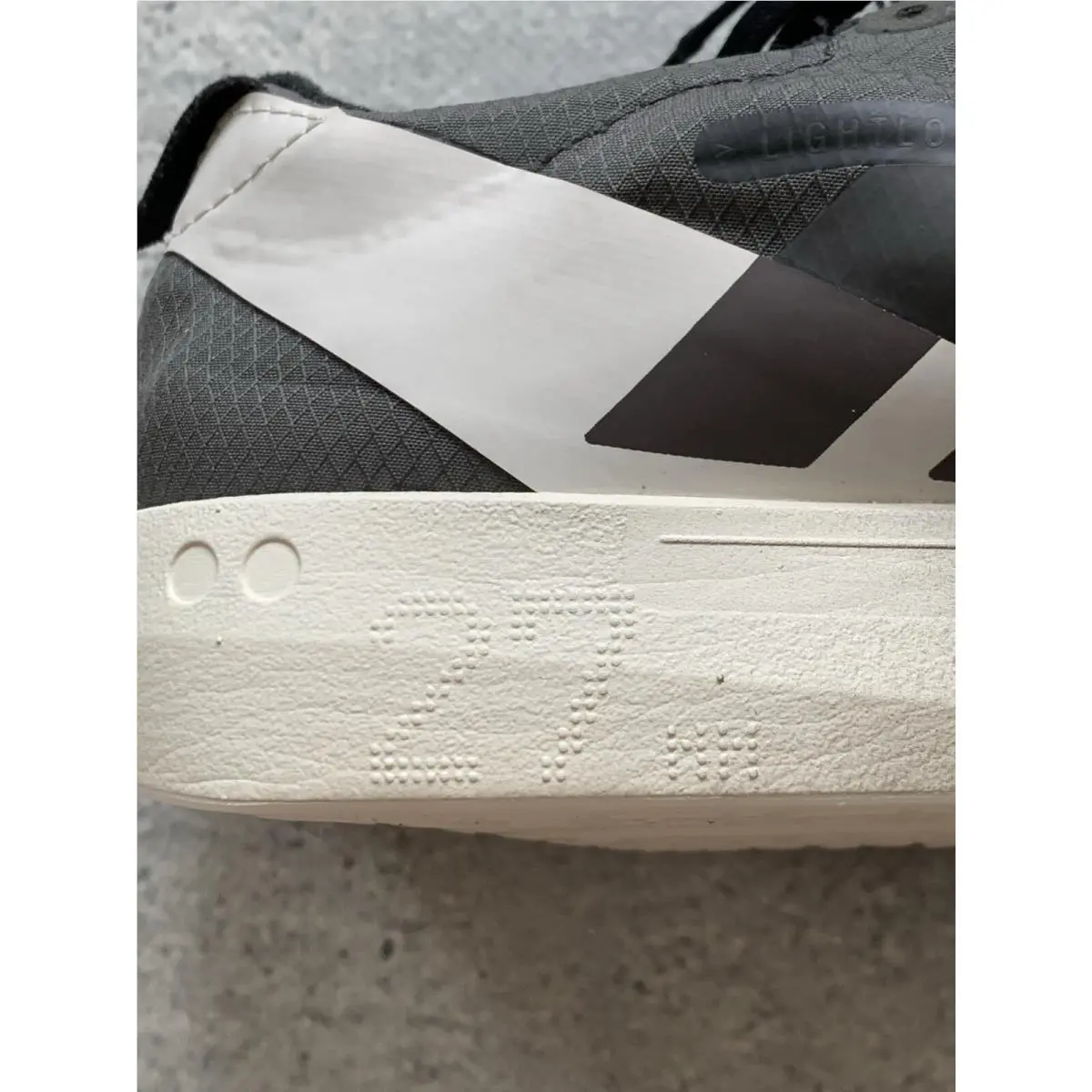 Adidas shoes - YOHJI YAMAMOTO Y-3 ADIZERO ADIOS 9 - JS3151 - Gray 7