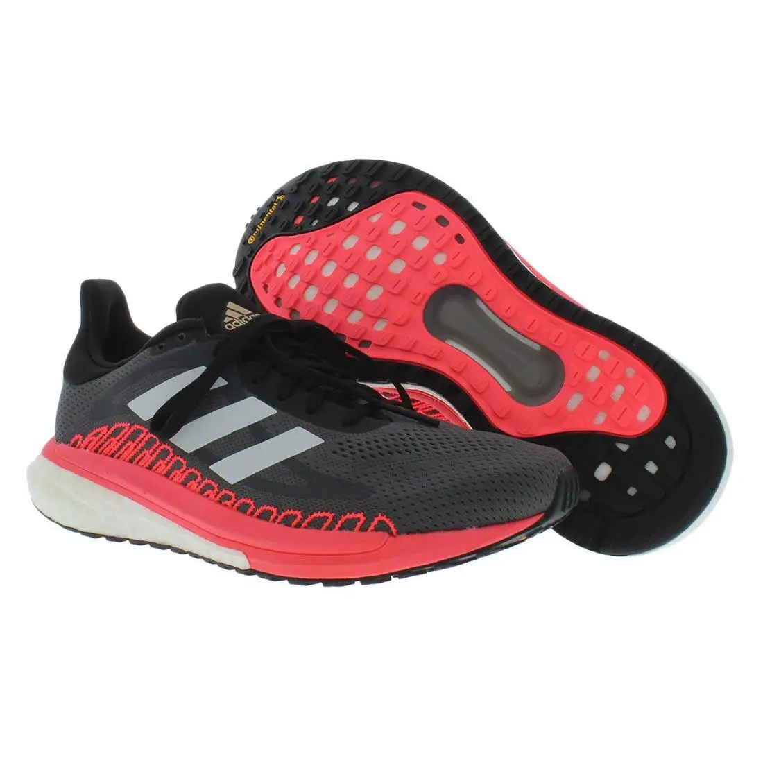 Adidas Solar Glide ST 3 Womens Shoes Size 7 Color: Grey/crystal White/pink