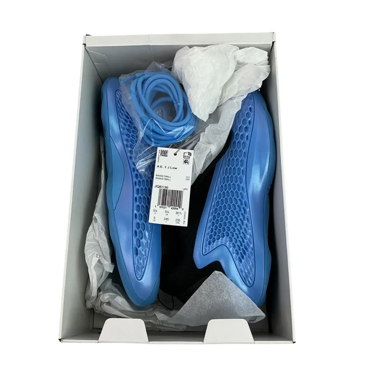 Adidas shoes - Adidas A.E. 1 - Blue, Black 6