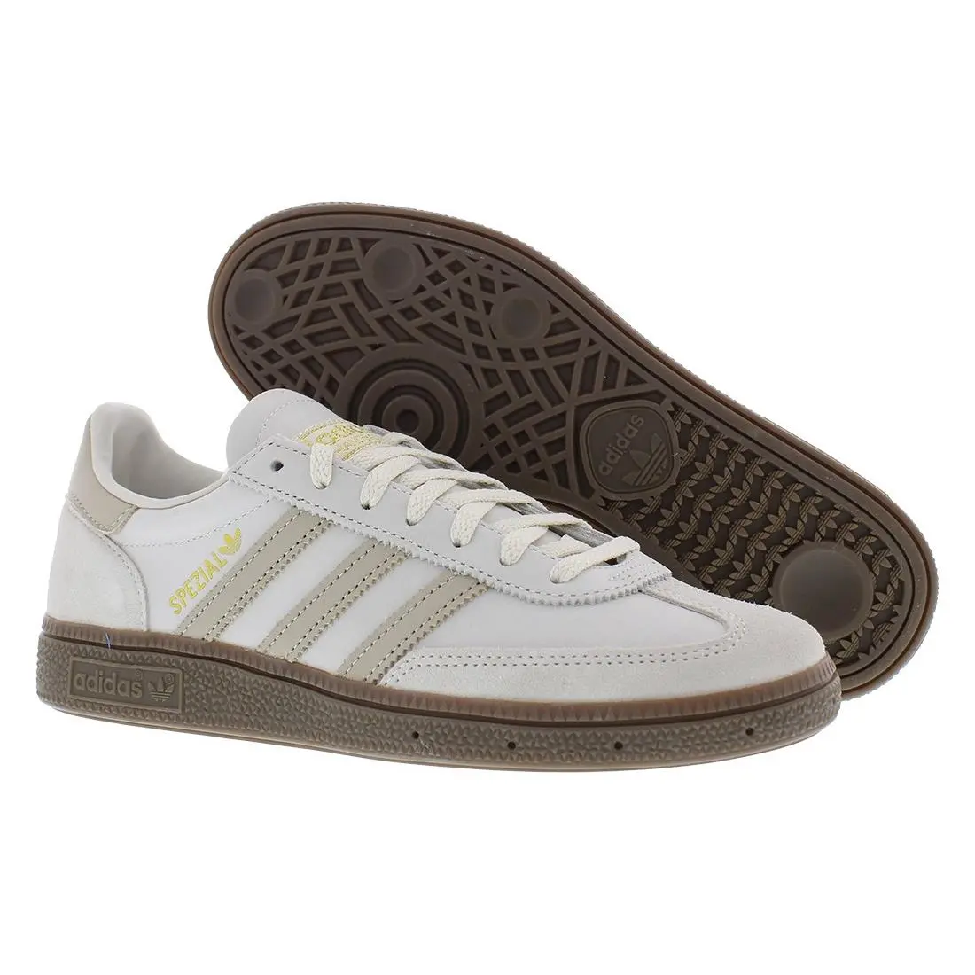 Adidas Handball Spezial Suede Womens Shoes Size 9.5 Color: Aluminum/wonder