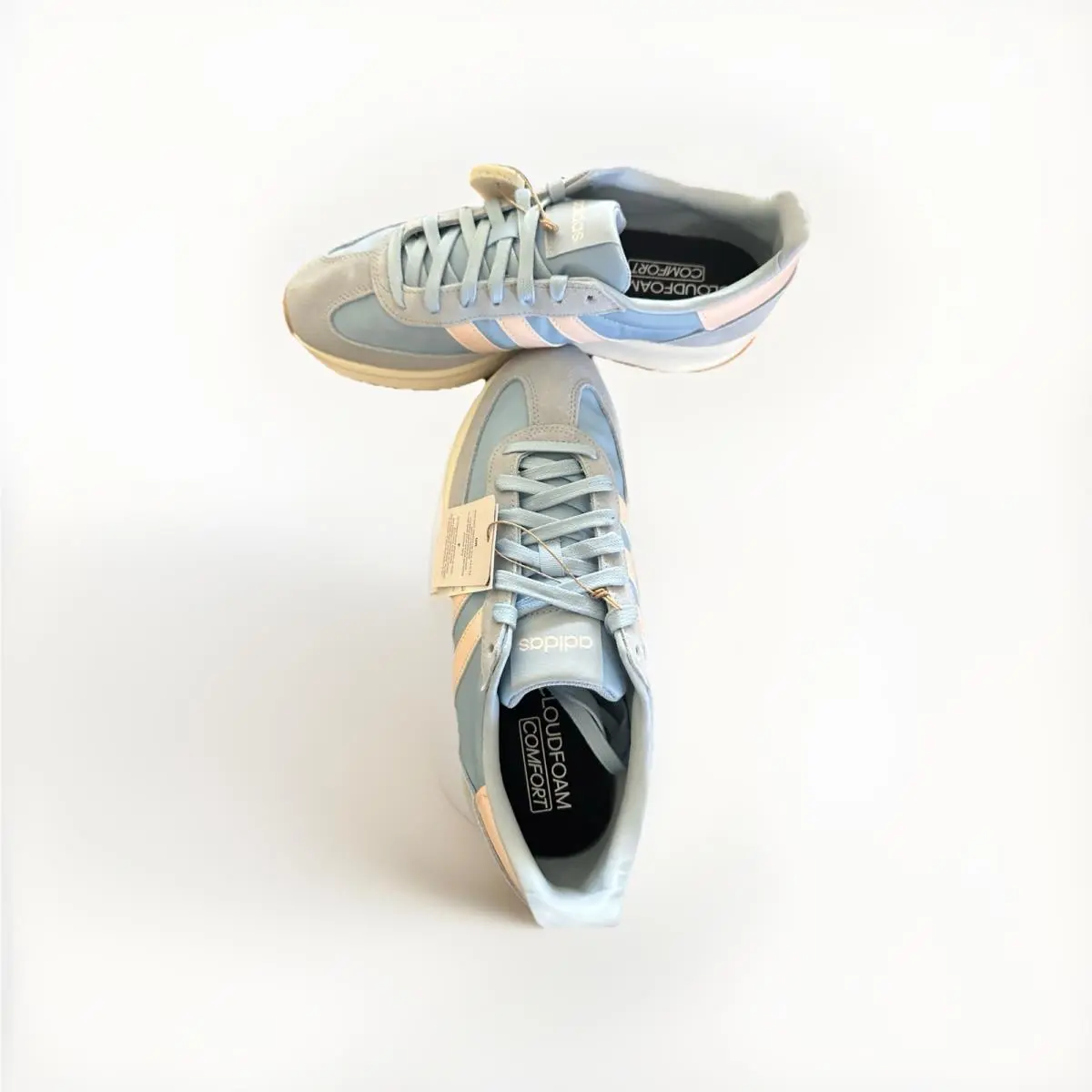 Adidas shoes - adidas Run - Run - White and Blue And pink 2
