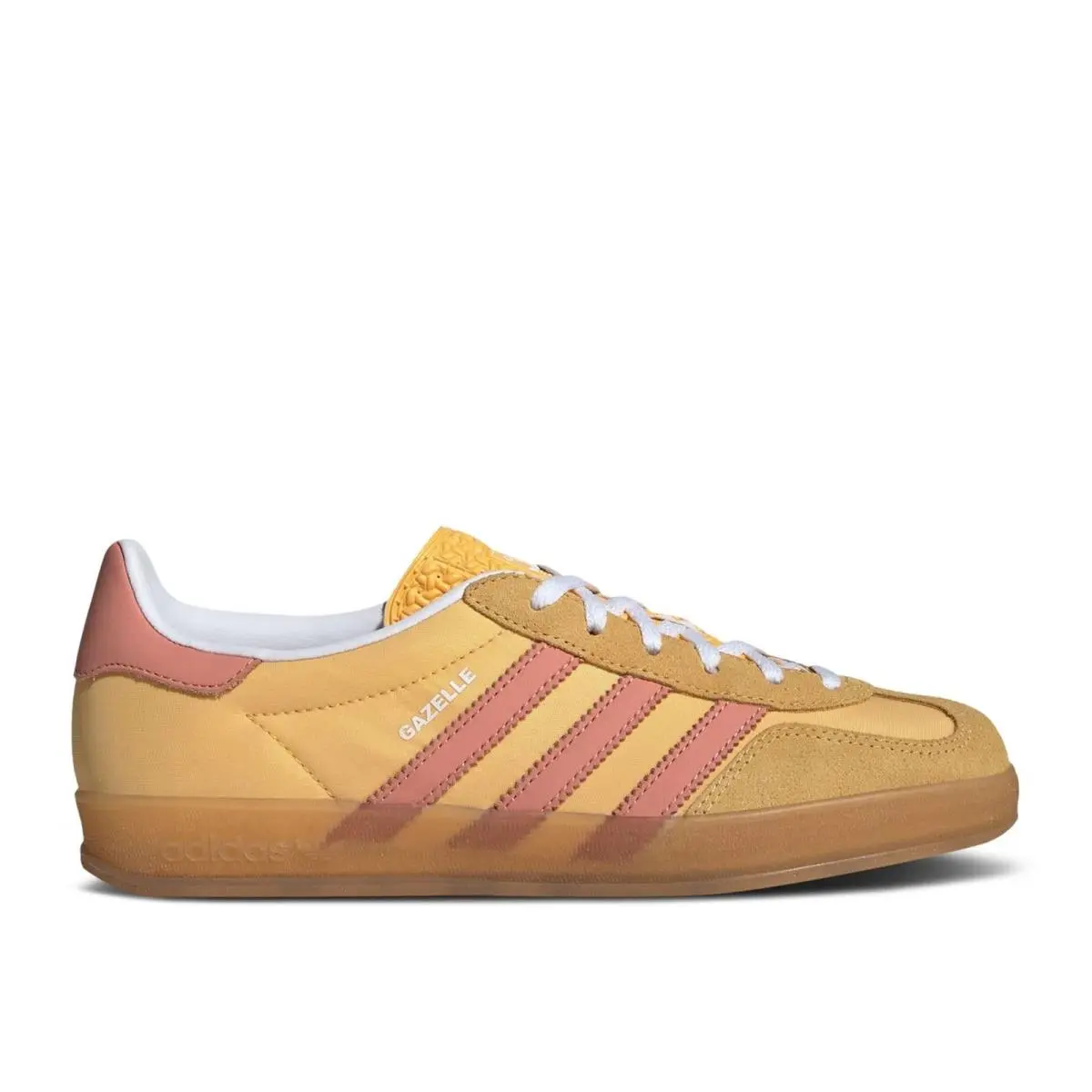 Adidas Women Gazelle Indoor Sneaker Semi Spark Wonder Clay Size 10.5