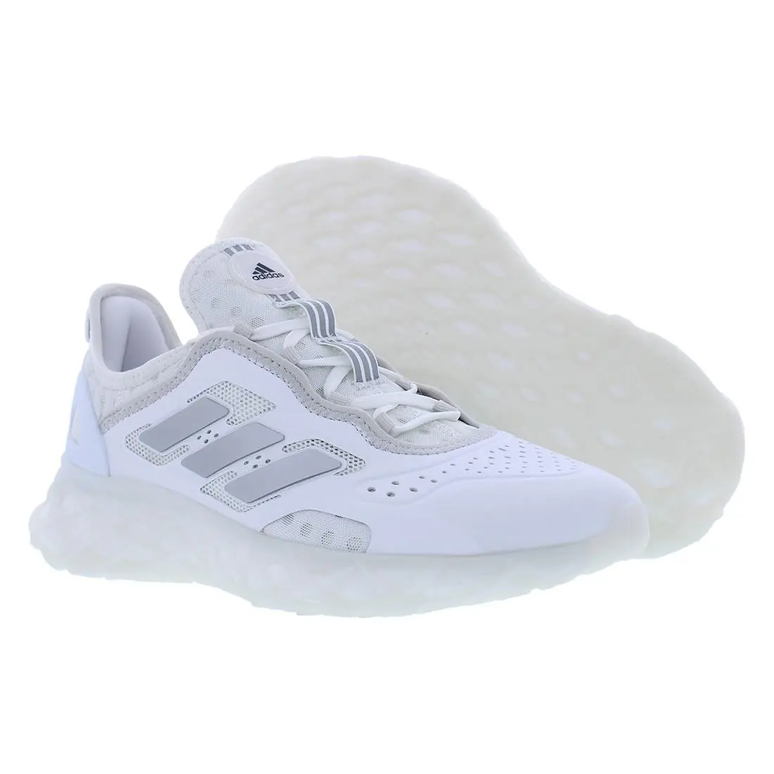 Adidas Web Boost Womens Shoes Size 8.5 Color: Cloud White/silver Metallic/grey
