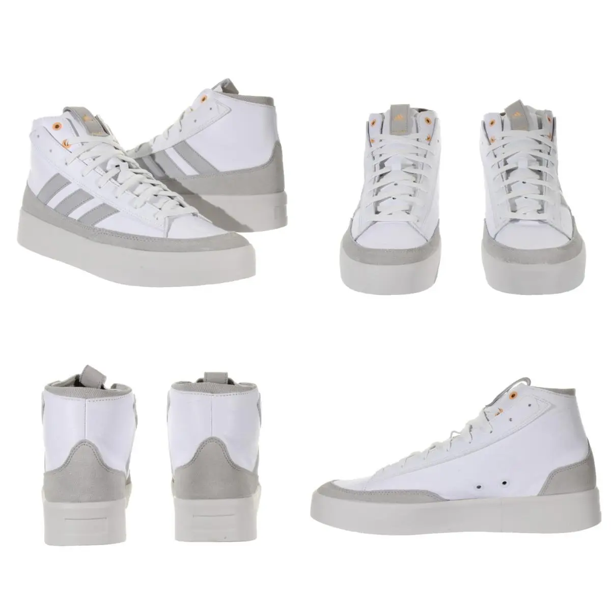 Adidas shoes - adidas Znsored Hi - Znsored - IE9416 - Cloud White, Grey Two, Acid Orange 4