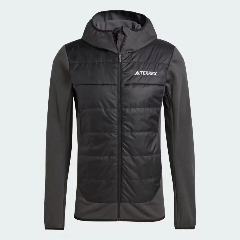 Adidas clothing - Terrex Multi Hybrid Insulated Hooded Jacket - GI7309 - Black (UPC: 191985868379) 2