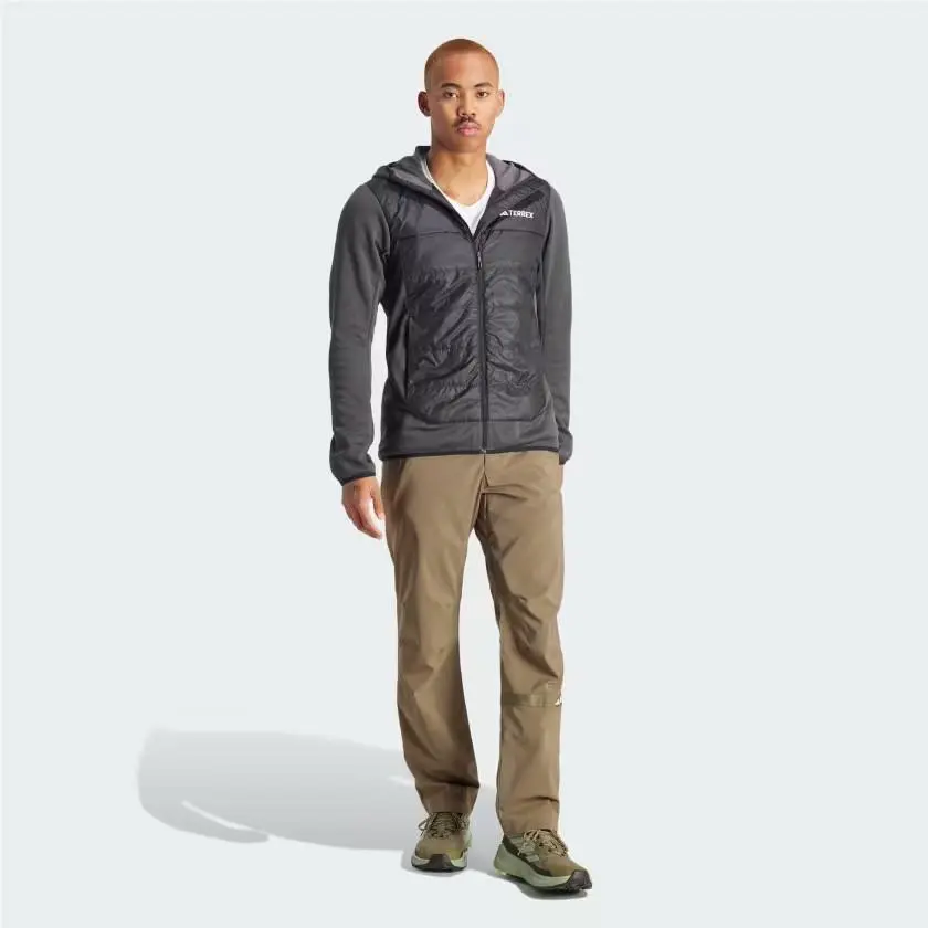 Adidas clothing - Terrex Multi Hybrid Insulated Hooded Jacket - GI7309 - Black (UPC: 191985868379) 3