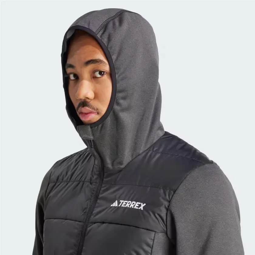 Adidas clothing - Terrex Multi Hybrid Insulated Hooded Jacket - GI7309 - Black (UPC: 191985868379) 5