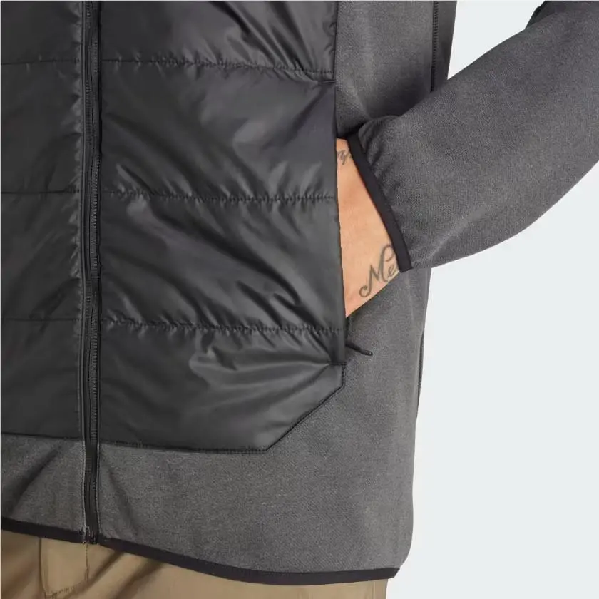Adidas clothing - Terrex Multi Hybrid Insulated Hooded Jacket - GI7309 - Black (UPC: 191985868379) 4