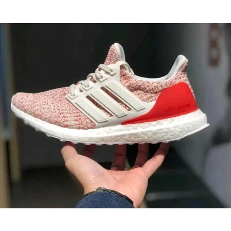 Adidas Ultraboost 4.0 Active Red DB3209 Women`s Running Training Size 9.5 US