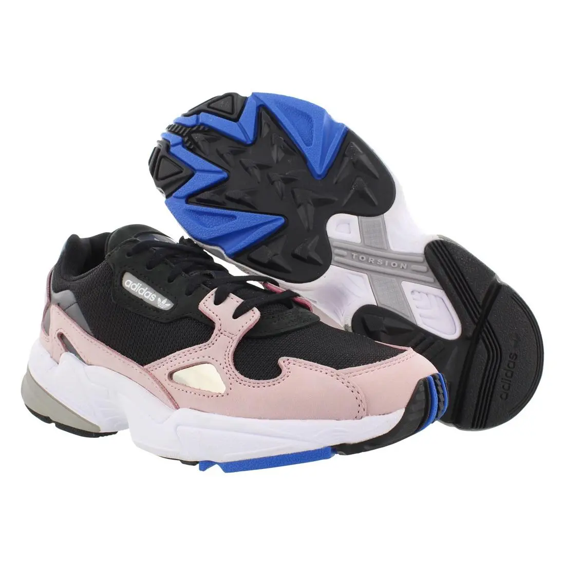 Adidas Falcon Womens Shoes Size 10.5 Color: Core Black/core Black/light Pink