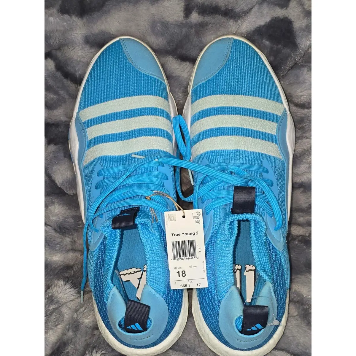 Adidas shoes - Trae Young 2 - Trae Young - Blue 3
