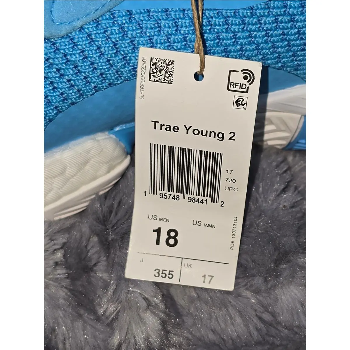 Adidas shoes - Trae Young 2 - Trae Young - Blue 6