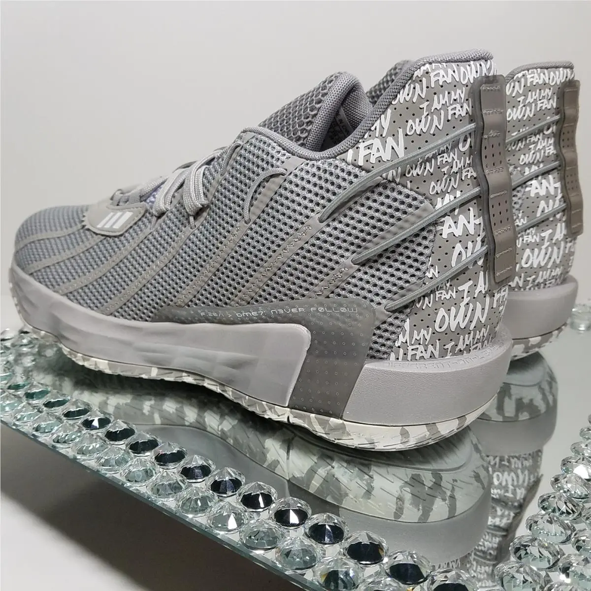 Adidas shoes - adidas Dame 7 - Dame - FY4249 - Gray 3
