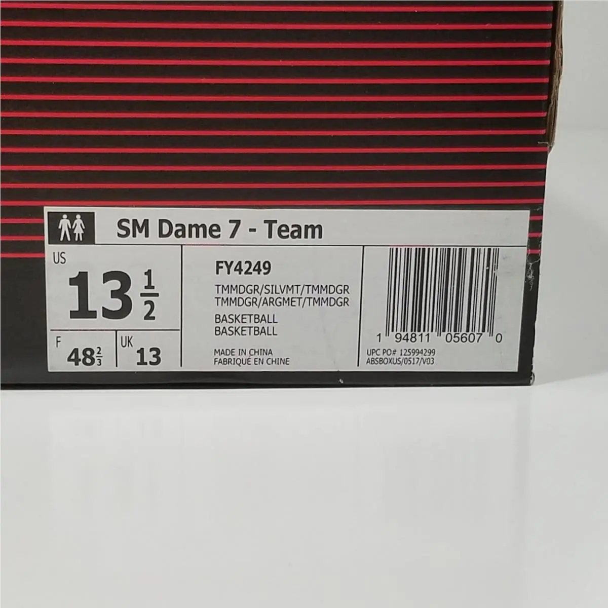 Adidas shoes - adidas Dame 7 - Dame - FY4249 - Gray 8