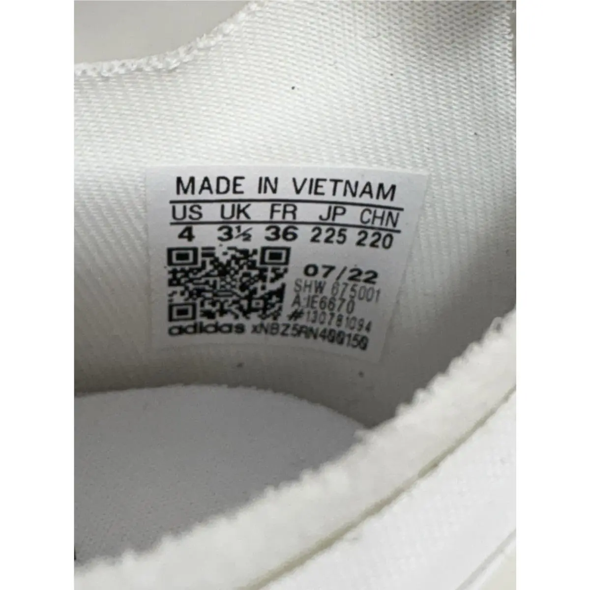 Adidas shoes - NMD V3 - NMD - ID6712 - White Black (UPC: 4066748316847) 7
