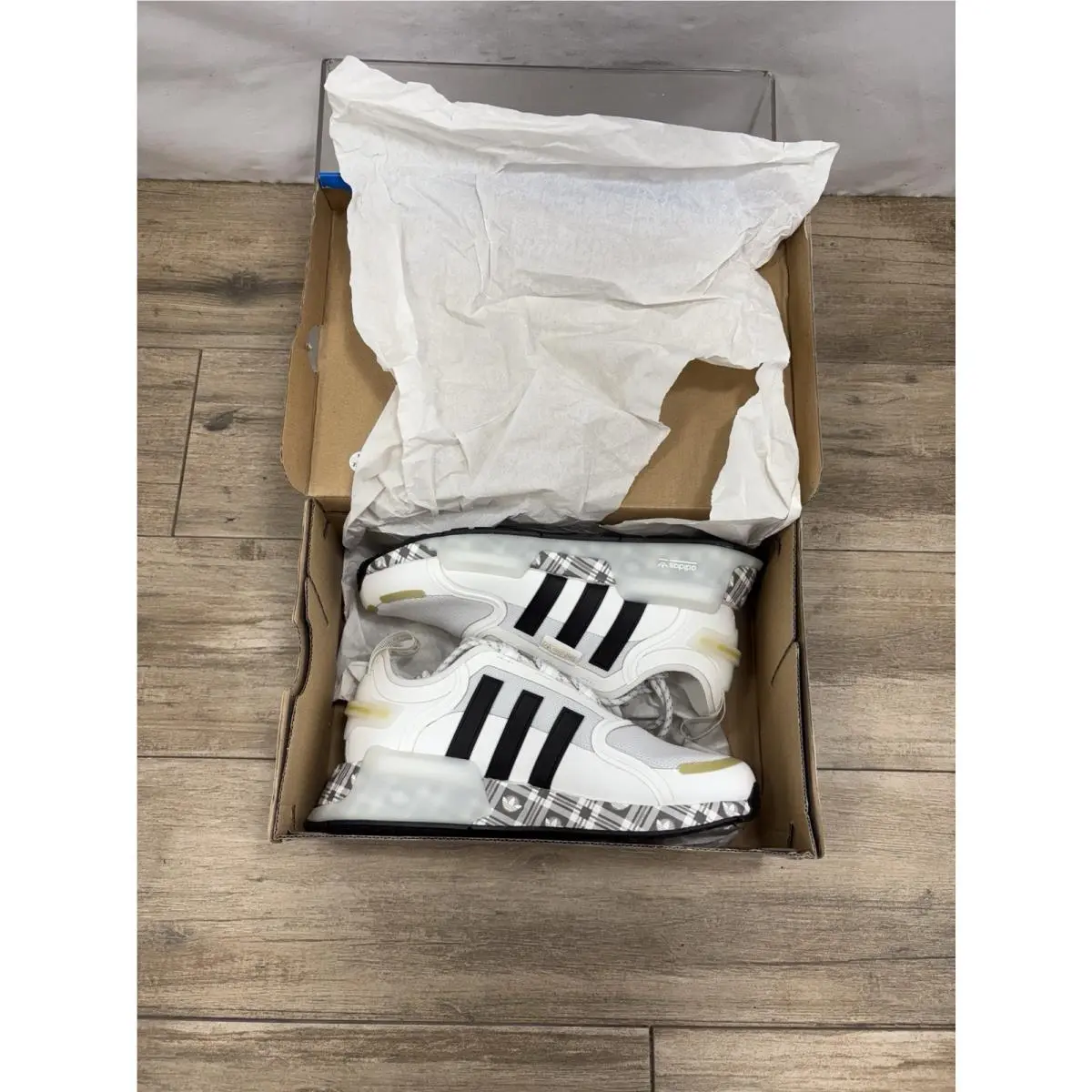 Adidas shoes - NMD V3 - NMD - ID6712 - White Black (UPC: 4066748316847) 8