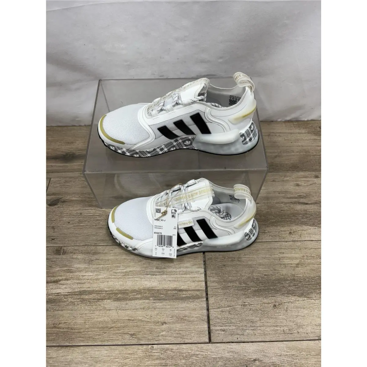 Adidas shoes - NMD V3 - NMD - ID6712 - White Black (UPC: 4066748316847) 2