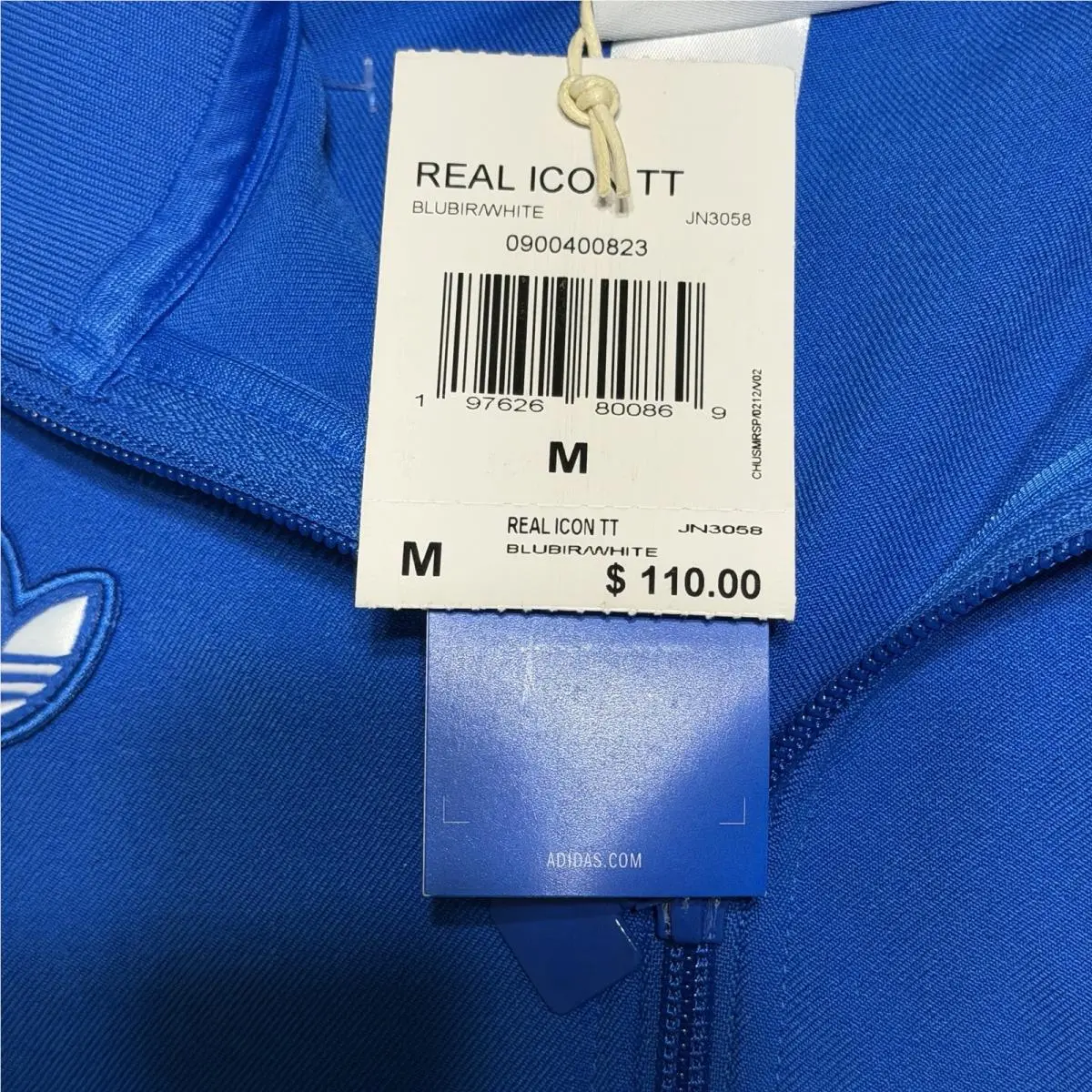 Adidas clothing - Adidas Originals Real Madrid Icon Track Top - JN3058 - Blue 3
