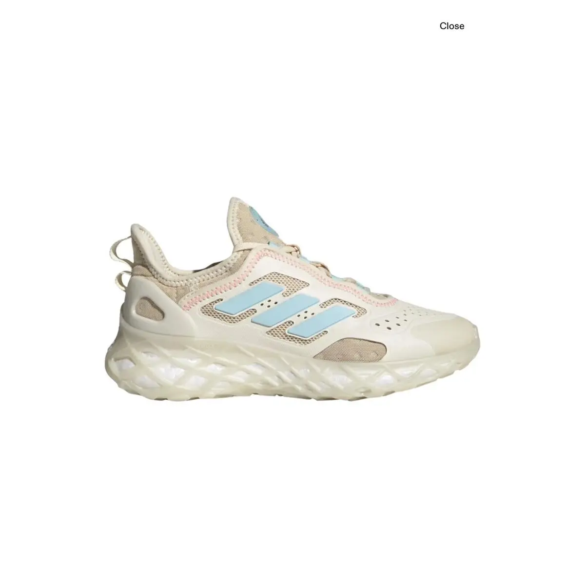 Web Boost Running Shoes Off White/zero Metallic/ecru Tint Women`s 7.5 by Adidas