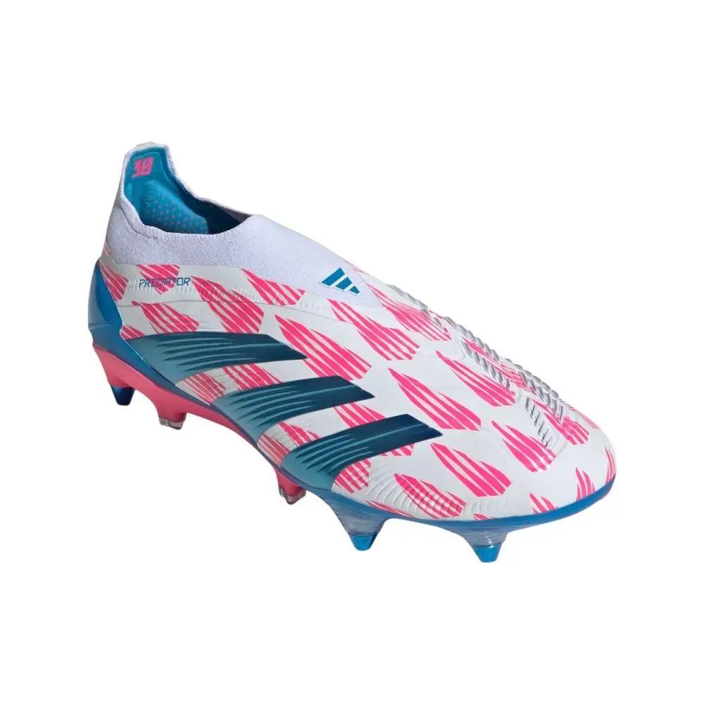 Adidas shoes - adidas Predator Elite Laceless Soft Ground Soccer Cleats - IF6320 - White (UPC: 197609286772) 0