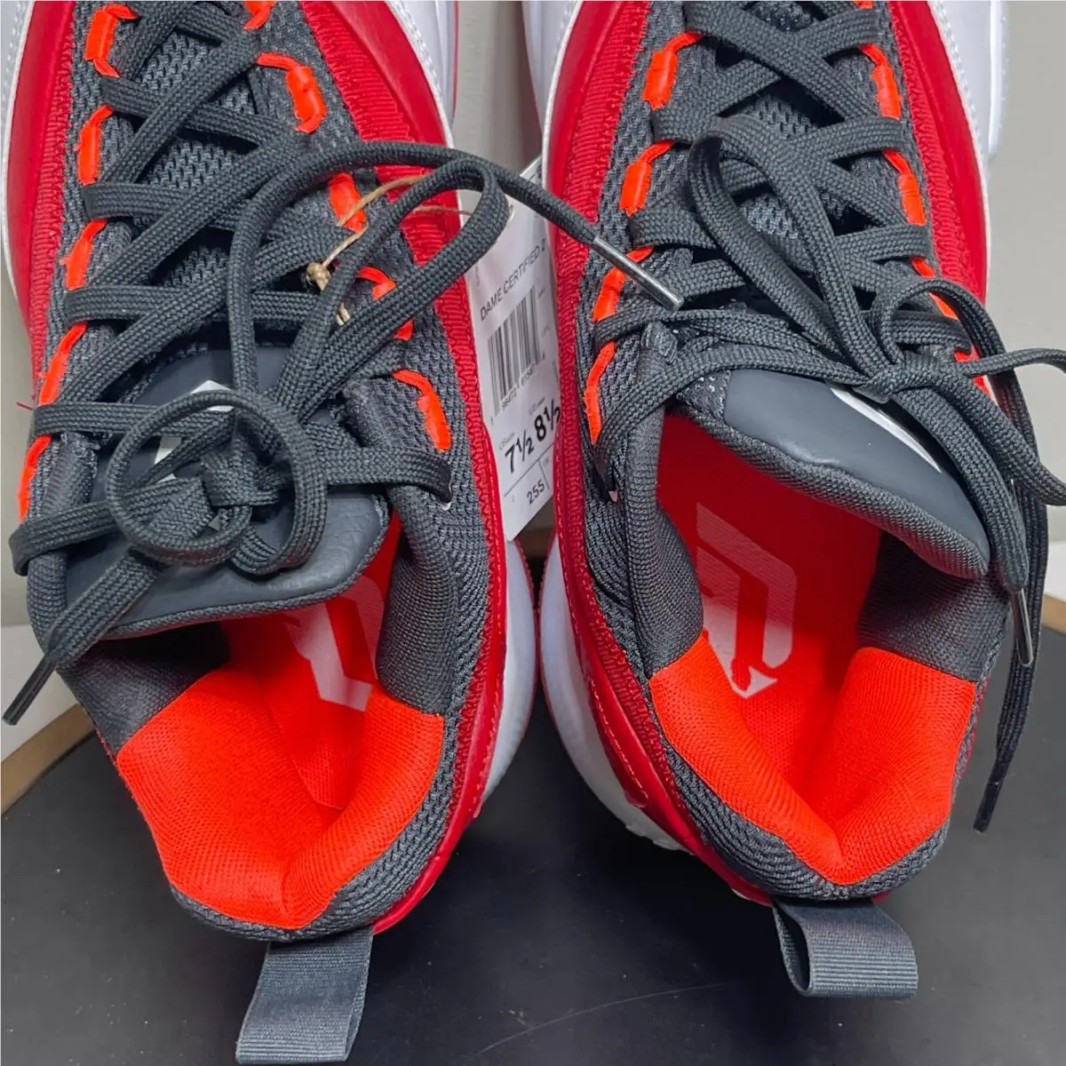 Adidas shoes - Dame Certified 2 - Dame Certified - Red 9