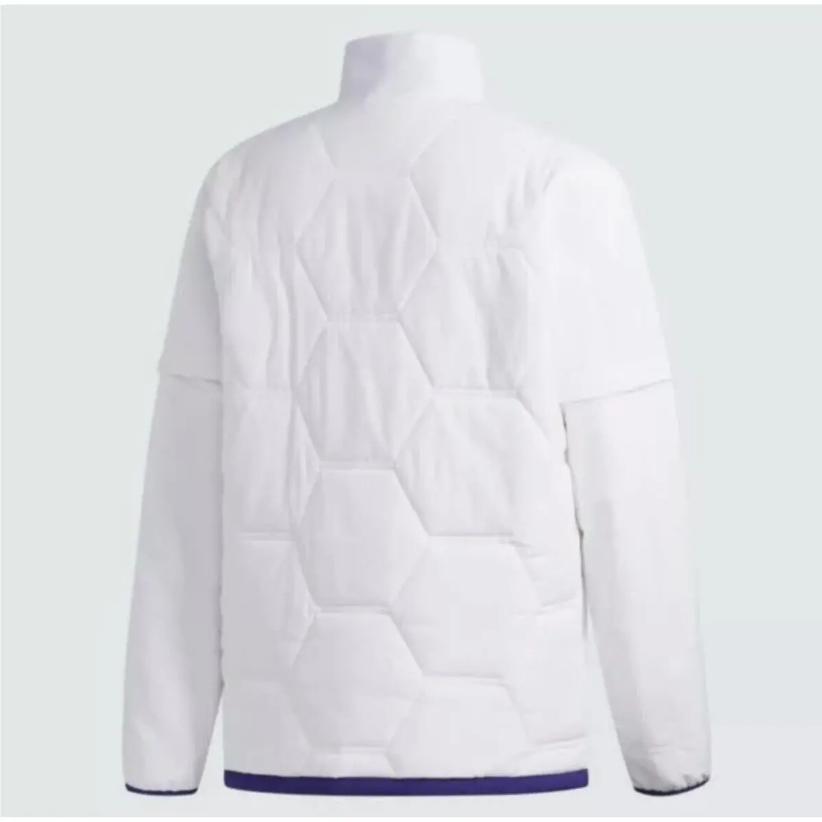 Adidas clothing - Adidas X Hardies Quilted Jacket - White, Purple (UPC: 192617922315) 10