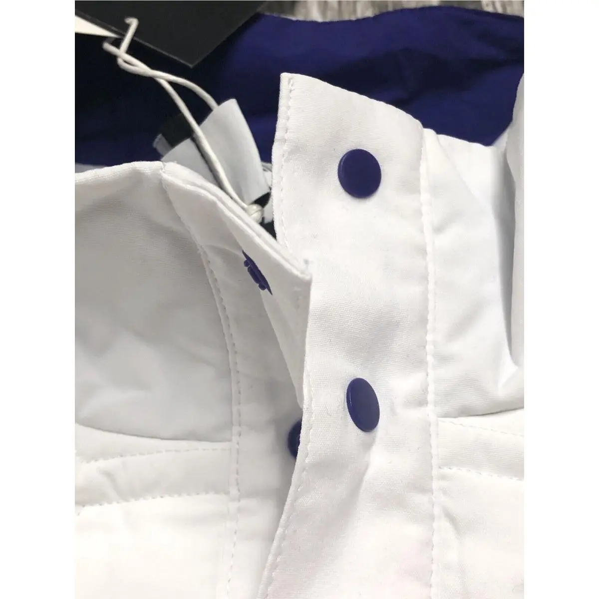 Adidas clothing - Adidas X Hardies Quilted Jacket - White, Purple (UPC: 192617922315) 4