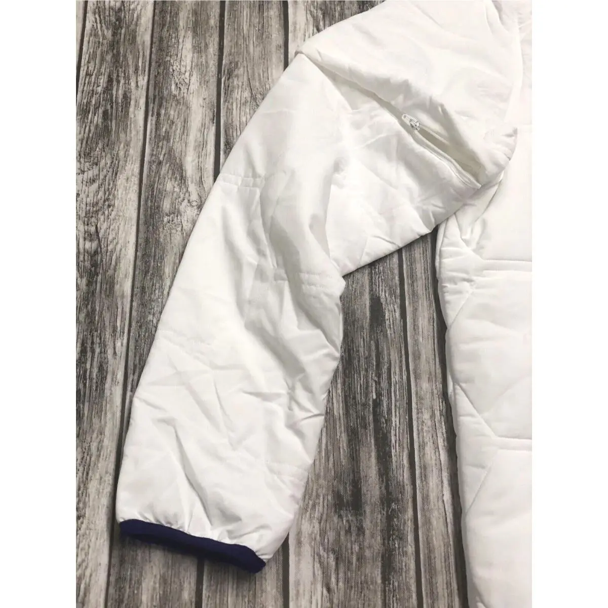 Adidas clothing - Adidas X Hardies Quilted Jacket - White, Purple (UPC: 192617922315) 6