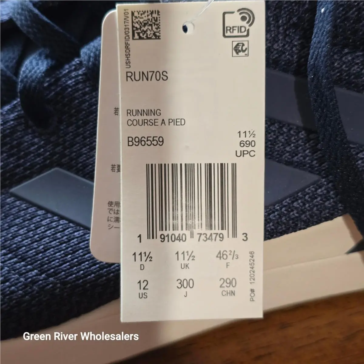 Adidas shoes - RUN70S - B96559 - Blue (UPC: 191040734793) 2