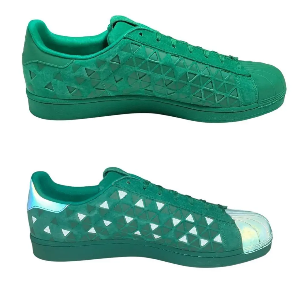 Adidas shoes - Adidas Super Star Xeno Spectrum - AQ8180 - Green 4