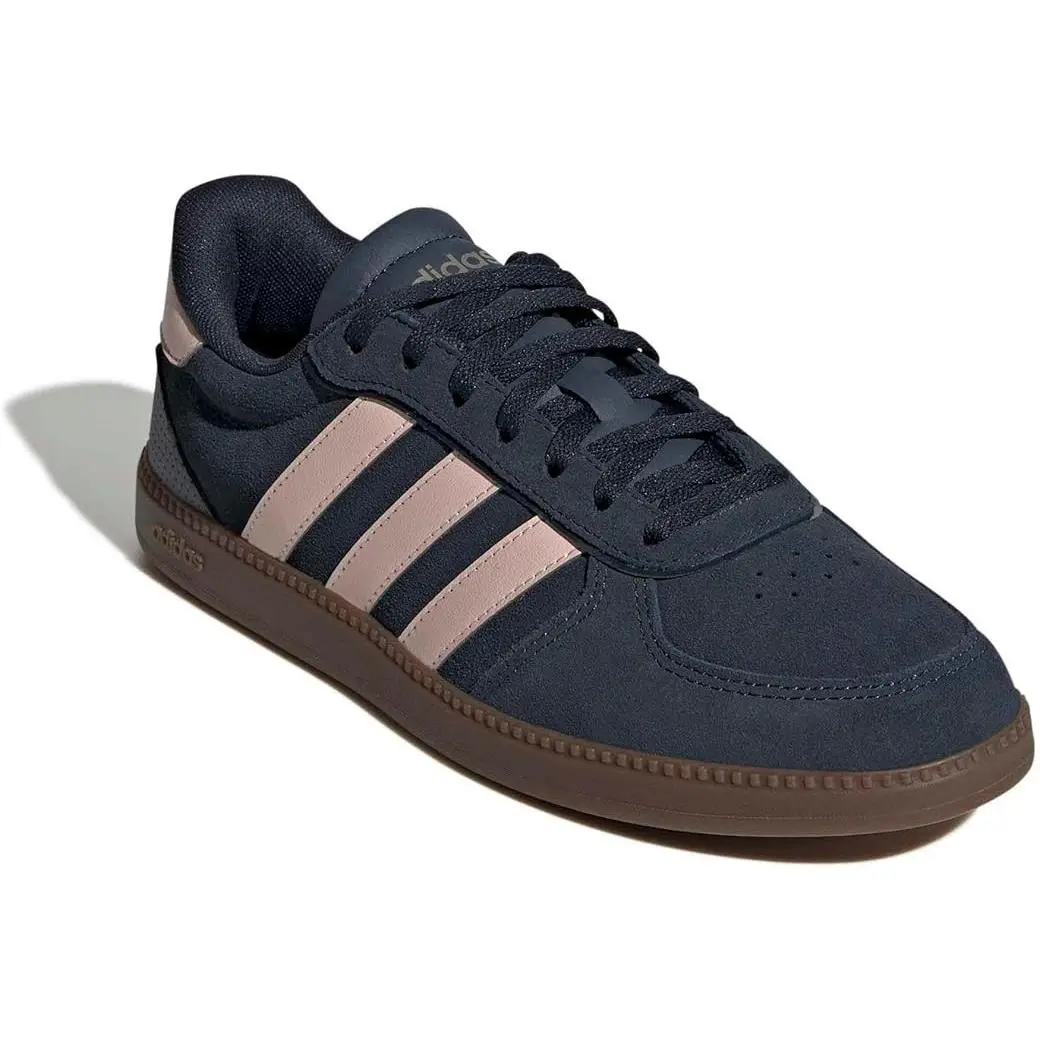 Women’s  Breaknet Sleek Shadow Navy Pink Spark - IH1380 - Size 10 by Adidas