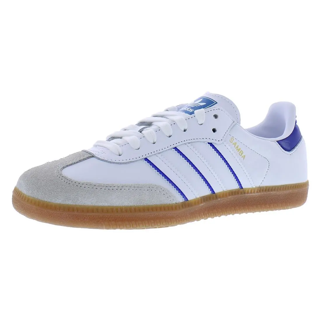 Adidas shoes - Footwear White/Lucid Blue/Gum 3, Main: White (UPC: 195749841486) 0