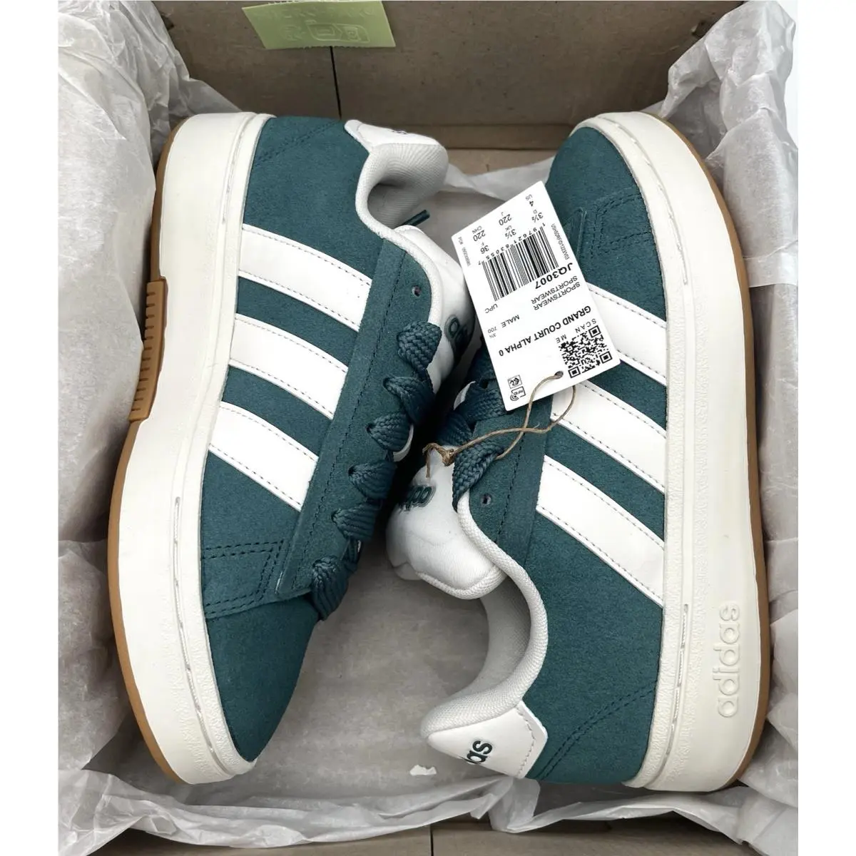 Adidas shoes - adidas Grand Court - Grand Court - Green/White 1