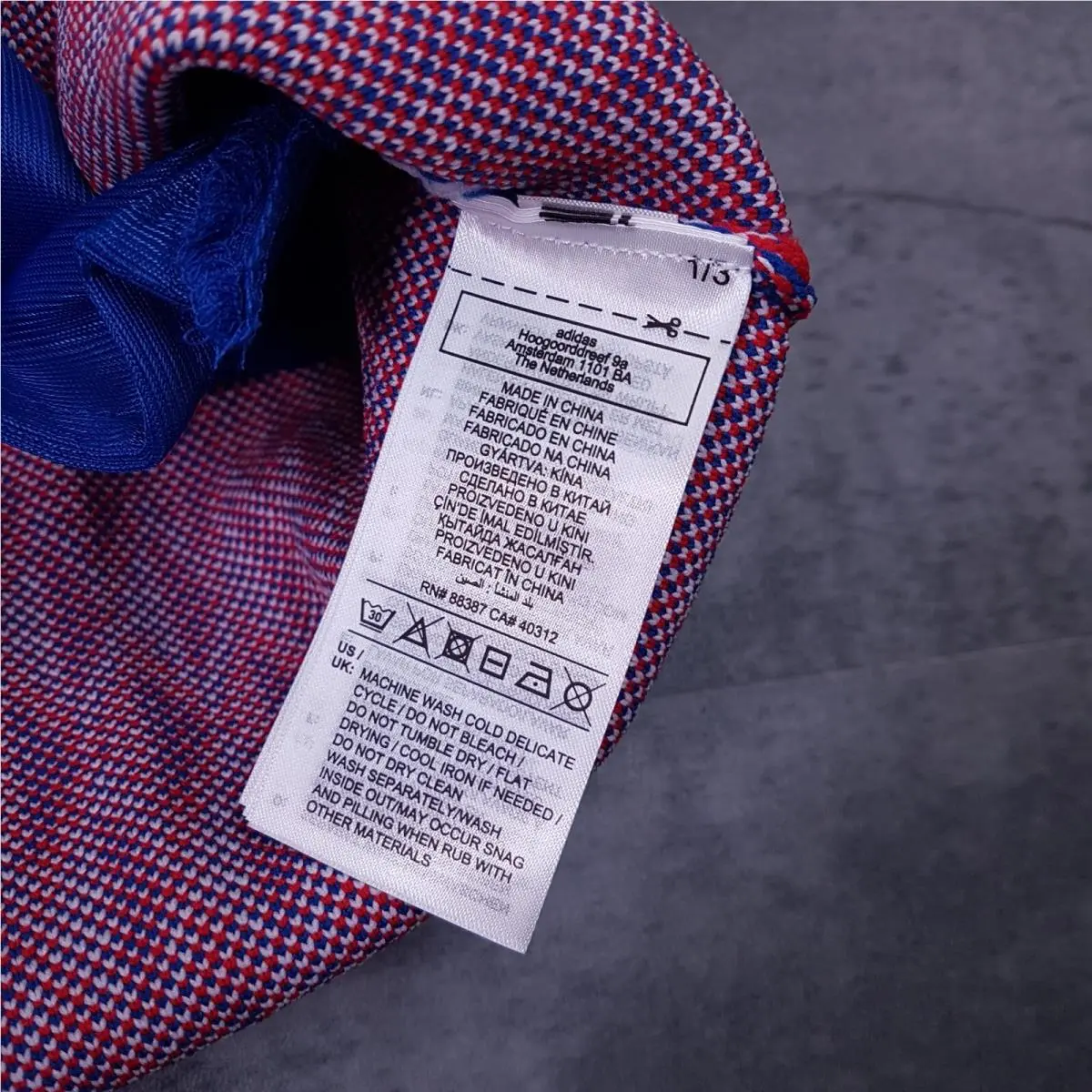 Adidas clothing - Blue (UPC: 196478834312) 5