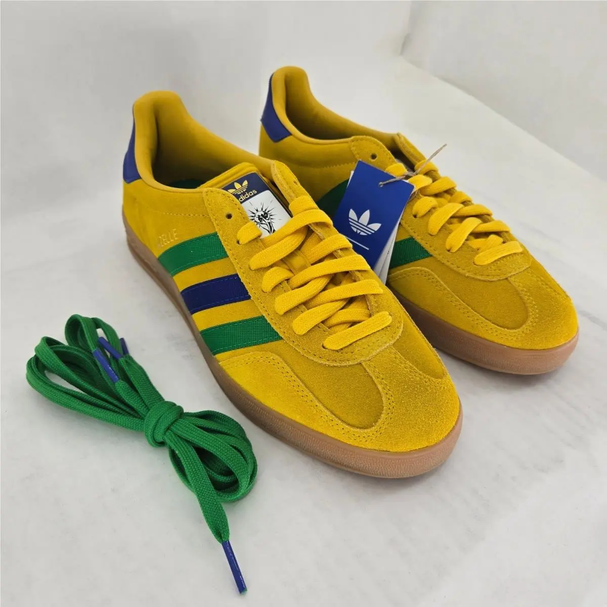 Adidas shoes - Gazelle Indoor - Gazelle Indoor - IH9665 - Yellow 5