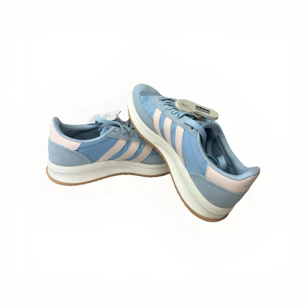 Adidas shoes - adidas Run 70s - Run - White and Blue And pink 1