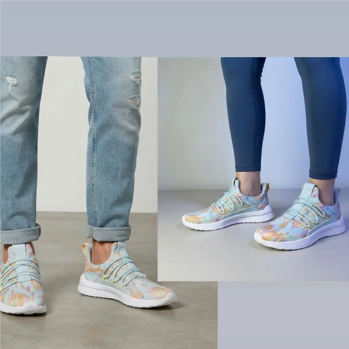 Lite Racer Adapt 5.0 K Slip On Sneakers Youth Kids 7 / Womens 8.5 ID3647 by Adidas
