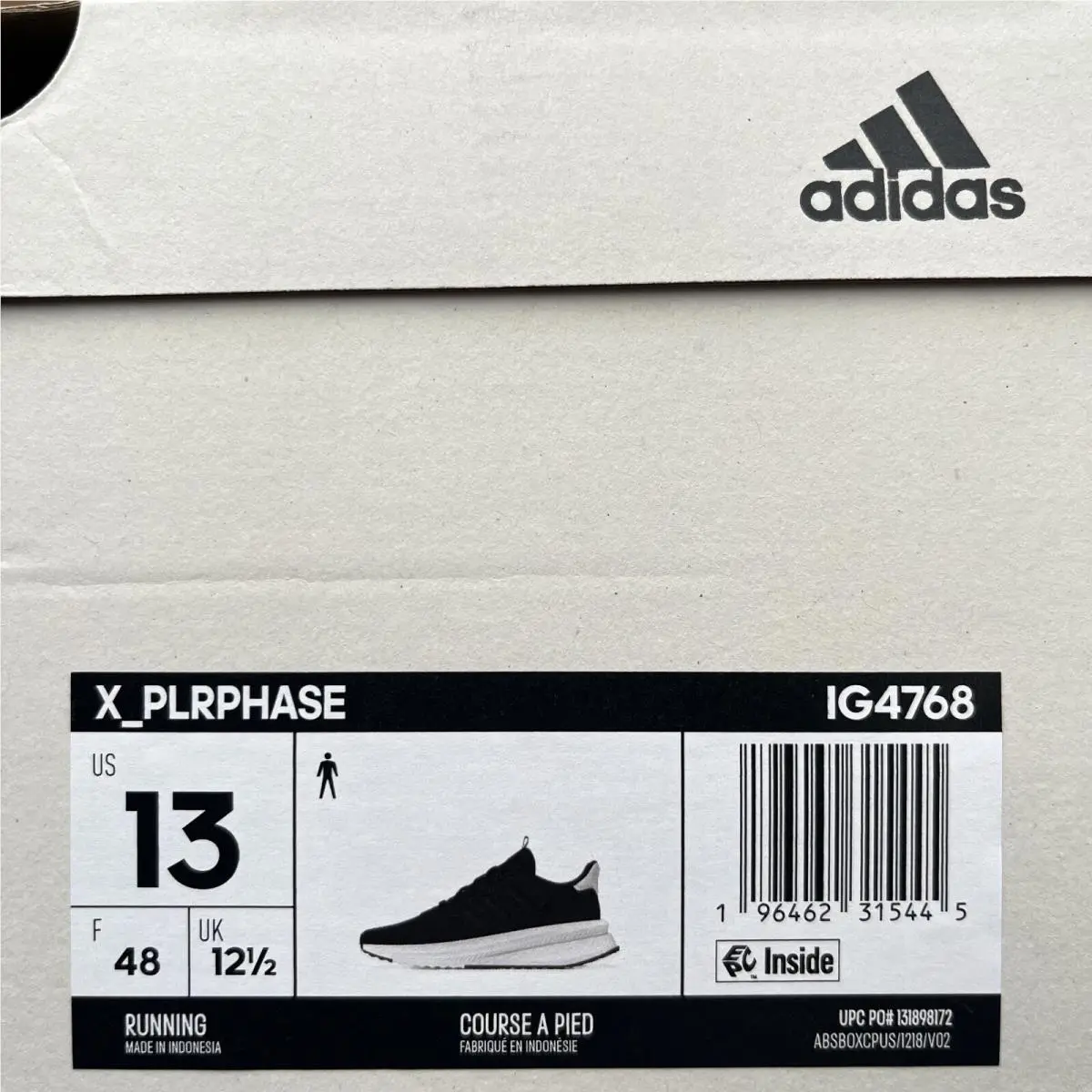 Adidas shoes - adidas X_PLR - Black (UPC: 196462315445) 8