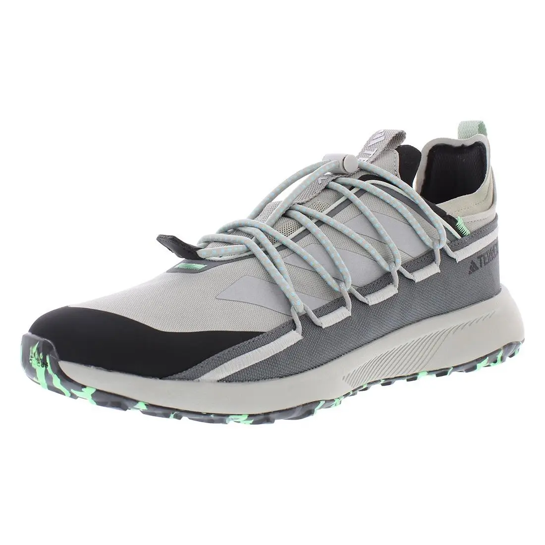 Adidas shoes - Metal Grey/Silver Metallic/Beam Green, Main: Grey (UPC: 196463726721) 0
