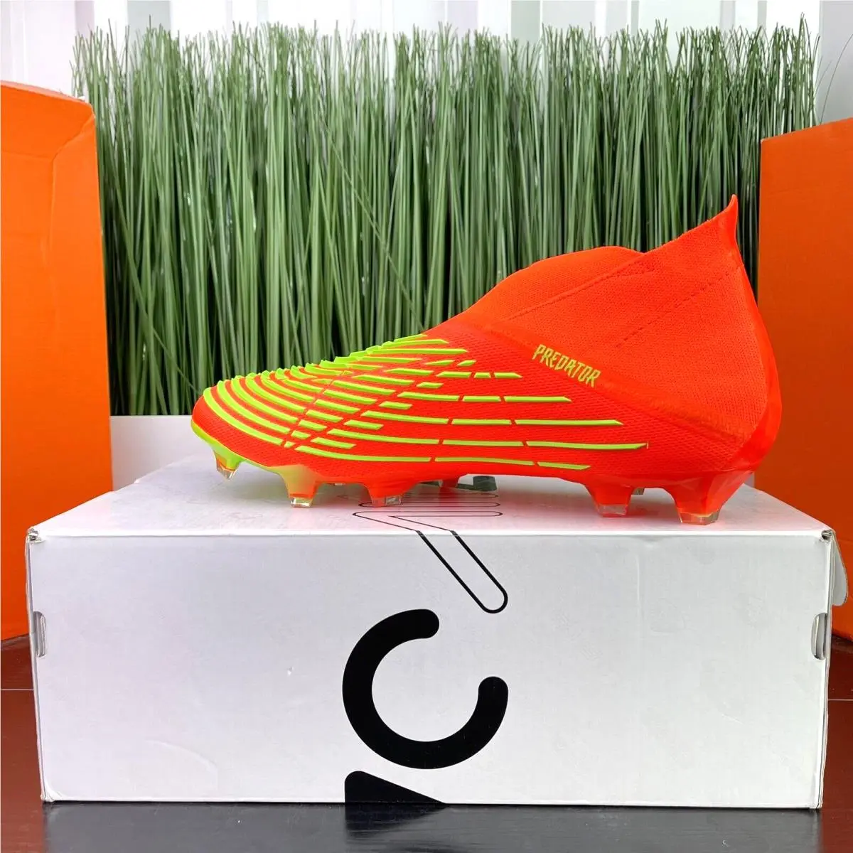 Adidas shoes - Predator Edge Lz+ FG - Predator Edge - GW1039 - Red 5