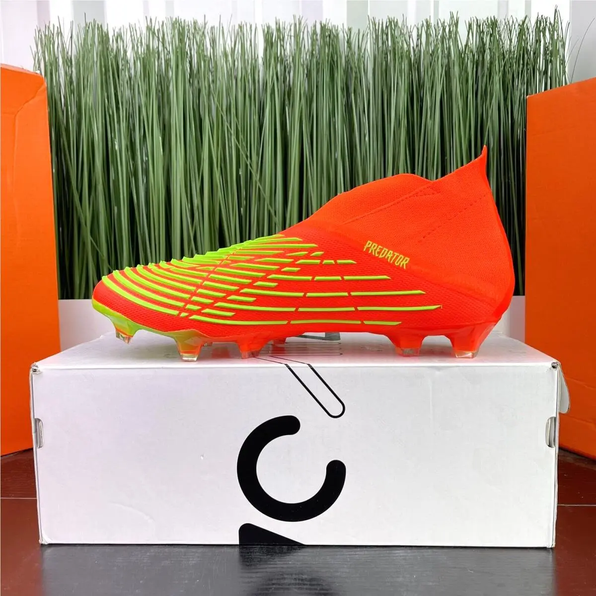 Adidas shoes - Predator Edge Lz+ FG - Predator Edge - GW1039 - Red 0