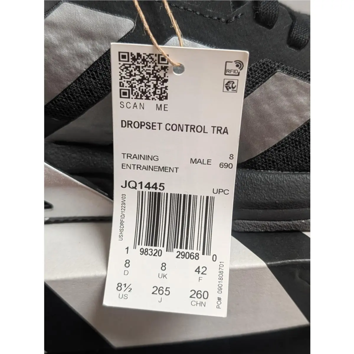 Adidas shoes - adidas Dropset Control Training - Dropset Control Training - JQ1445 - Black (UPC: 4178376260680) 1