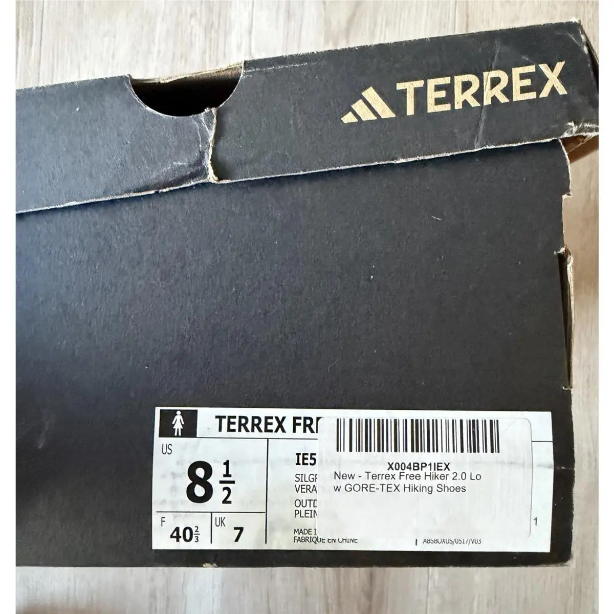 Adidas shoes - Terrex Free Hiker 2 Low Gtx - IE5100 - Green, Purple, White, Black (UPC: 196471233181) 5