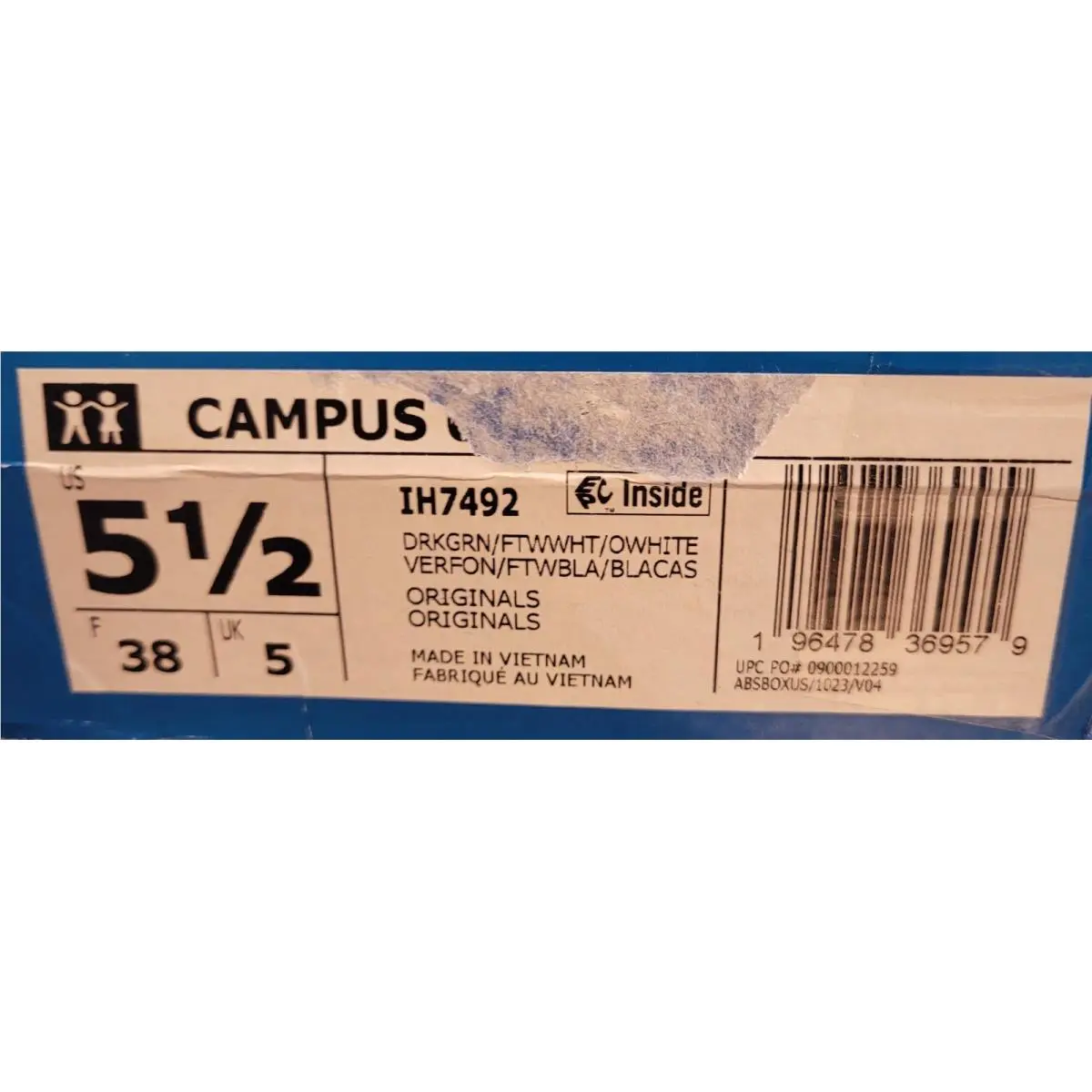 Adidas shoes - Campus 00s - Campus - Green 4