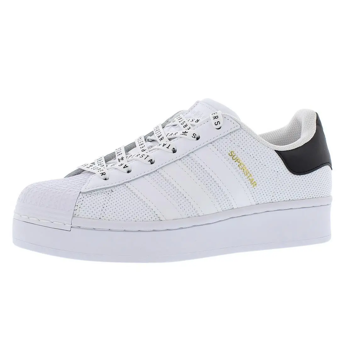 Adidas shoes - Cloud White/Core Black/Gold Metallic, Main: White (UPC: 193104480578) 0
