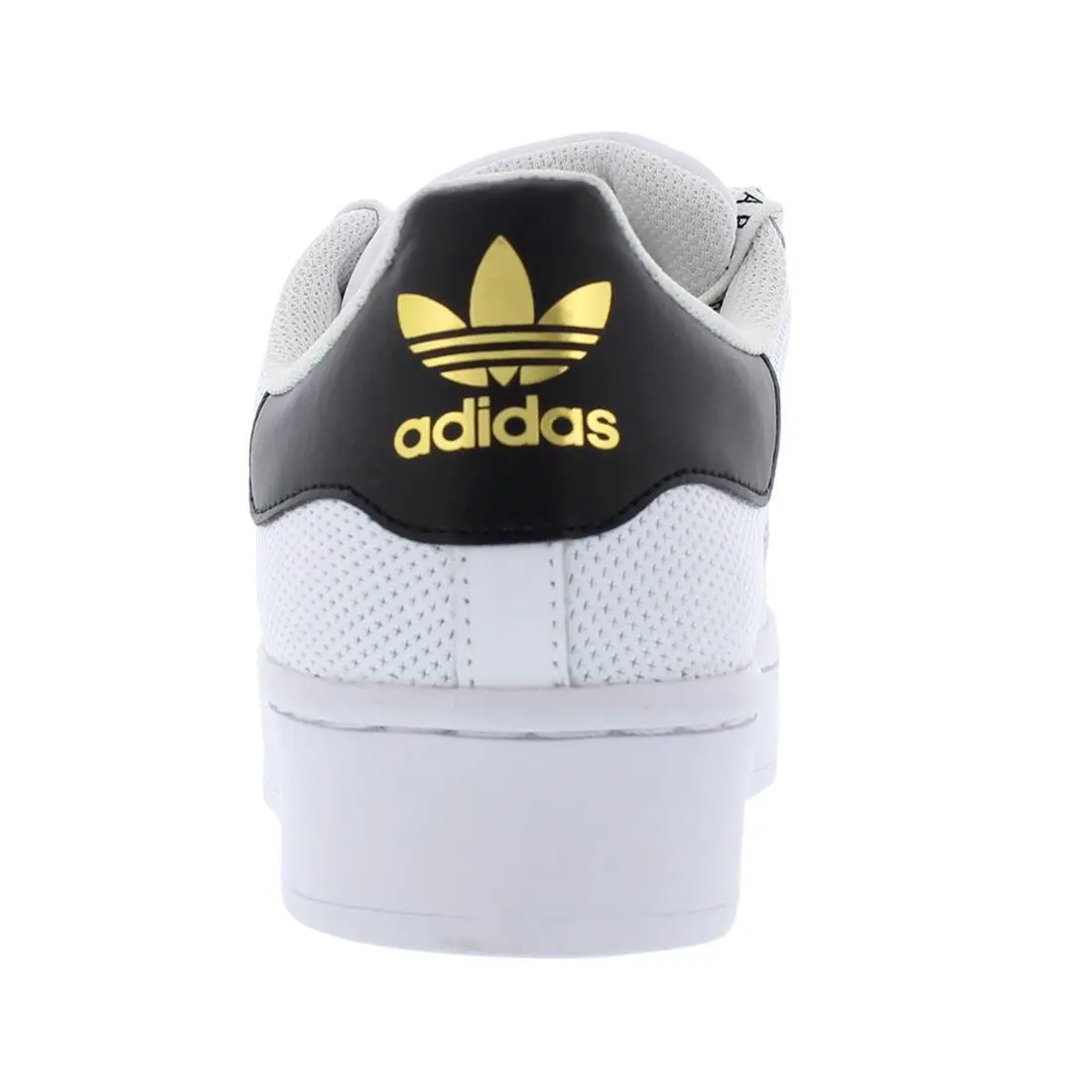 Adidas shoes - Cloud White/Core Black/Gold Metallic, Main: White (UPC: 193104480578) 2