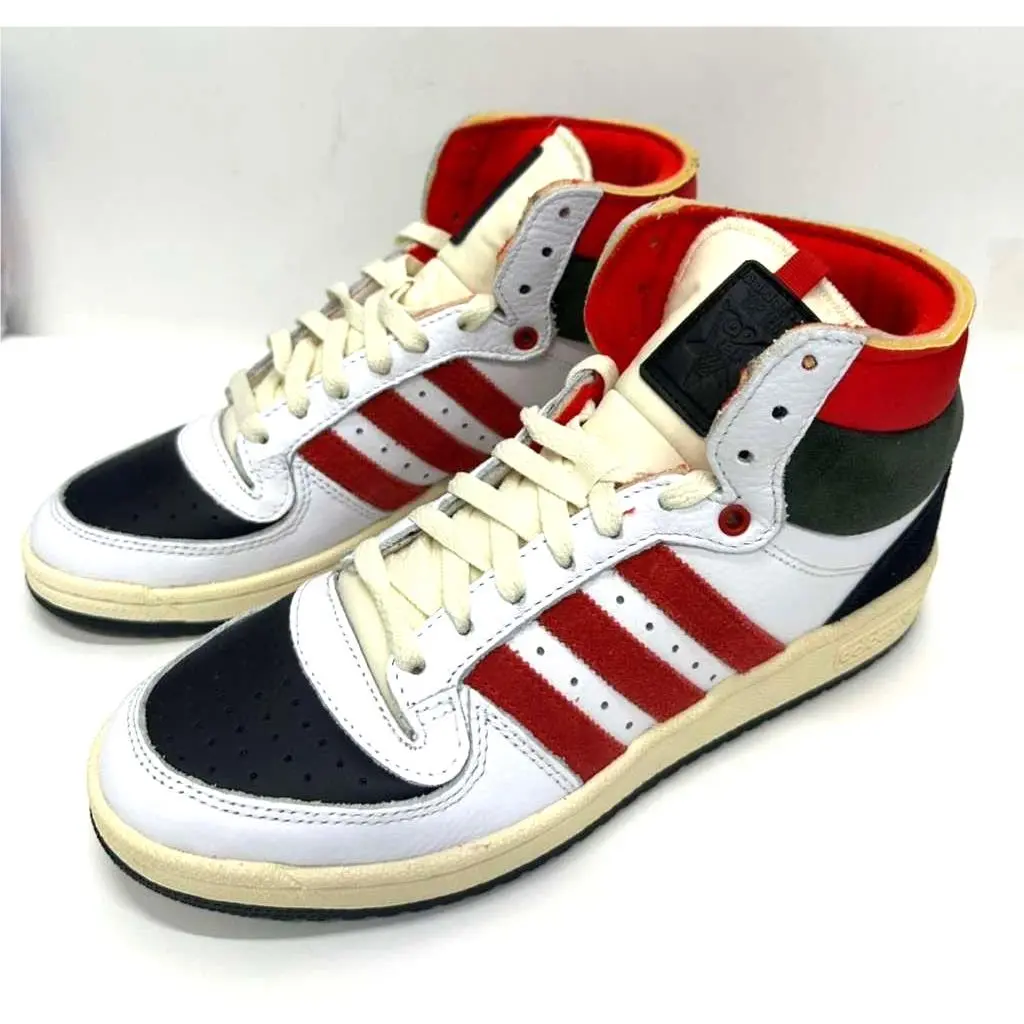 Adidas shoes - adidas Top Ten - Top Ten - Footwear White/Core Black/Vivid Red 3