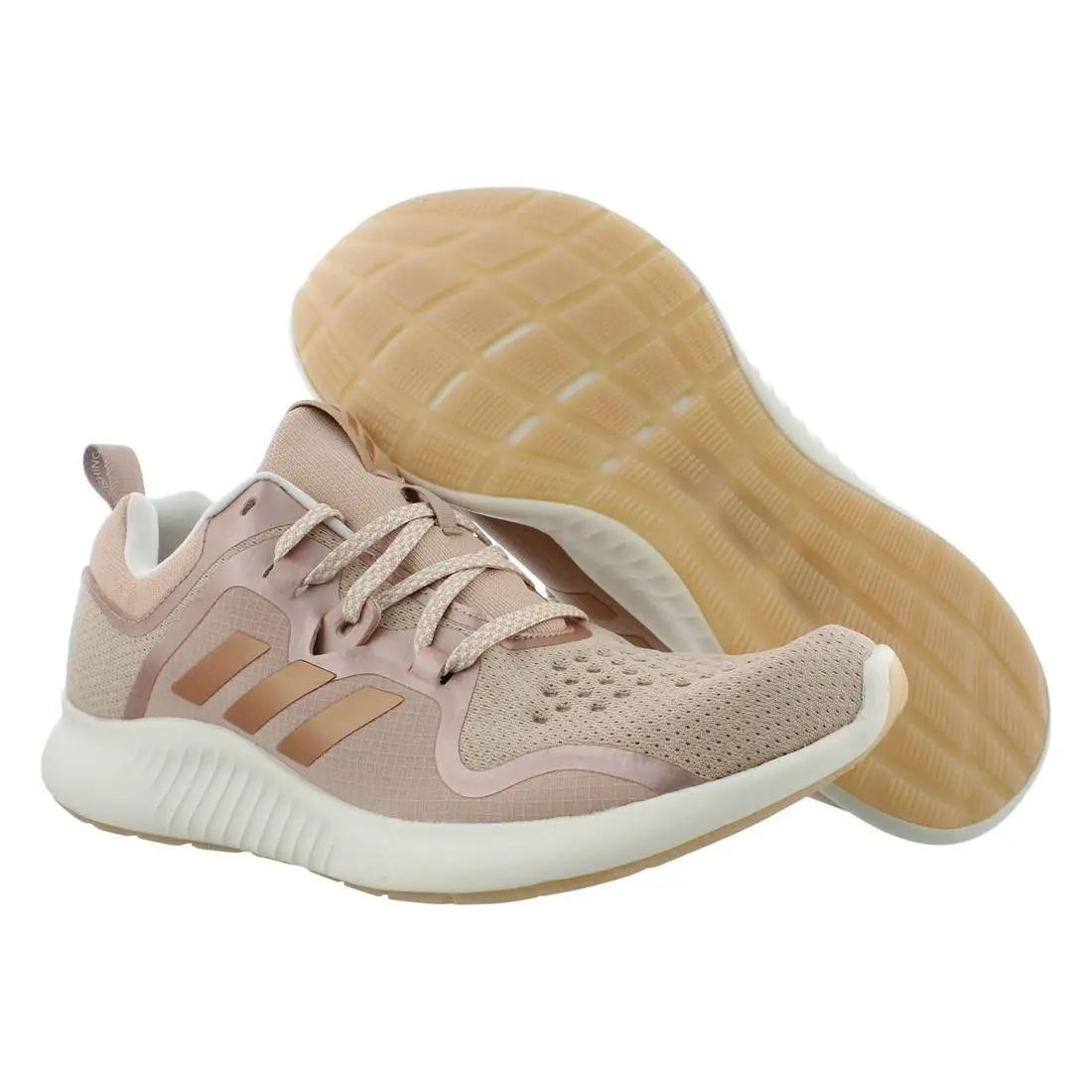 Adidas Edgebounce Womens Shoes Size 7 Color: Ash Pearl/copper Metallic/running